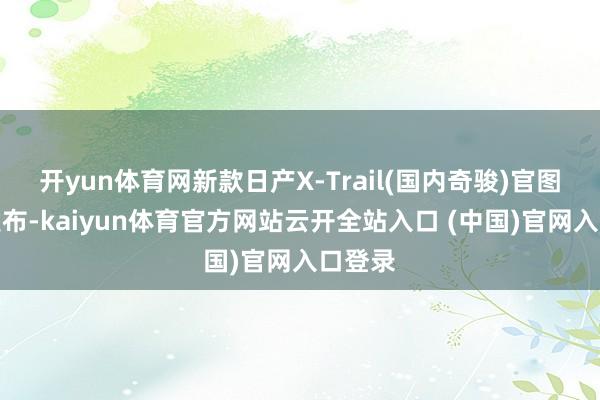 开yun体育网新款日产X-Trail(国内奇骏)官图进展发布-kaiyun体育官方网站云开全站入口 (中国)官网入口登录